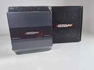 SOUNDIGITAL SD800.4 AMPLIFIER 4-CHANNEL EVO 6.0 ULTRA COMPACT 800 W FREE SHIP - Picture 1 of 3