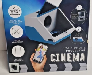 Nuovo Proiettore Smartphone Cinema Focus Fino a 10x Adatto a Qualsiasi Dimensione Telefono - Foto 1 di 1
