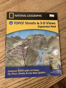 National Geographic TOPO! Streets & 3-D Views Expansion Pack - Picture 1 of 2