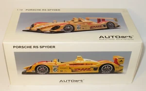 1/18 Autoart Porsche RS Spyder Penske Racing LMP2 DHL ALMS 2007 #6 - Imagen 1 de 6