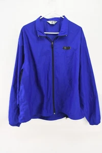 Sugoi Windbreaker Track Jacket Ventilation Blue Long Sleeve Zip Mens Size XL - Picture 1 of 4