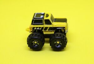 Vintage Micro Machines Monster Truck Chevy Blazer Yellow Black Galoob 1987