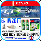 6X Denso Iw20tt Iridium Tt Spark Plugs For Nissan Laurel 2.4 12.77-05.83