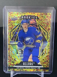 2022 Upper Deck Allure Rookies Gold Glitter Bomb /199 Jack Quinn #124 Rookie RC - Picture 1 of 2