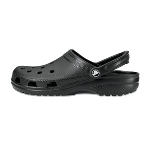 ladies black crocs
