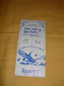 Issoire Auvergne Puy-de-Dome Tract Dépliant Prospectus Flyer Tourisme brochure - Picture 1 of 3