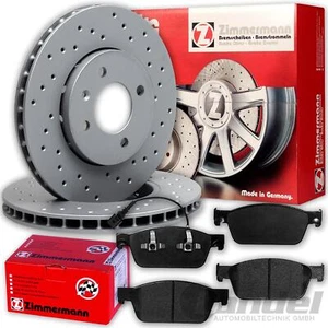 Zimmermann SPORT BREMSSCHEIBEN + BELÄGE VORNE für VW T5 T6 TRANSPORTER MULTIVAN - Afbeelding 1 van 7