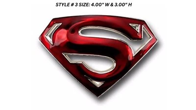 Superman Hebilla de Cinturón DC Comics Halloween Disfraz Fiesta Juegos con disfraces Moda Hombres Mujeres Foto 1 de 4