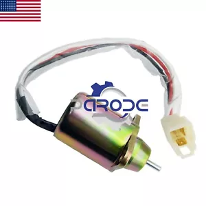 Fuel Shutoff Solenoid 119285-77950 129486-77952 for Yanmar 3TNE84 3TNE88 4TNE84 - Picture 1 of 4
