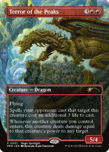 Magic The Gathering Terror of the Peaks Magic Spotlight Borderless - Promoción: General #001 - Imagen 1 de 1