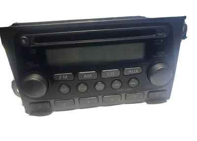 HONDA ELEMENT FACTORY OEM AM FM RADIO / CD PLAYER - UNTESTED NEEDS CODE - AS-IS - Image 1 of 4