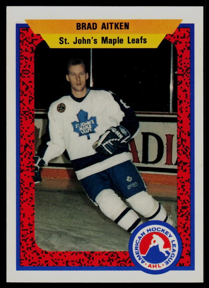 1991-92 ProCards Brad Aitken St. John's Maple Leafs - Image 1 of 2