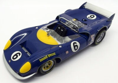 GMP 1/18 Scale 12005 - 1967 Mark Donohue #6 Sunoco T70 MK3 Lola Spyder - Image 1 of 4