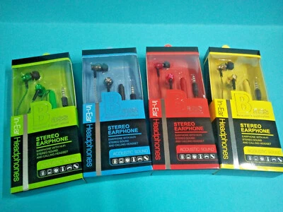 C&T ➡️ In Ear Kopfhörer (Headset) 3,5mm m. Mikrofon, Ohrhörer Stereo, Annahmetaste