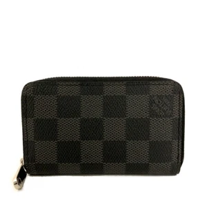 Unused Louis Vuitton Damier Graphite Zippy Zip Coin Purse Wallet/8BD0935 - Picture 1 of 8