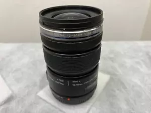 OLYMPUS M.ZUIKO DIGITAL ED 12-50mm F3.5-6.3 EZ MSC Macro Zoom Lens Micro Black - Picture 1 of 3