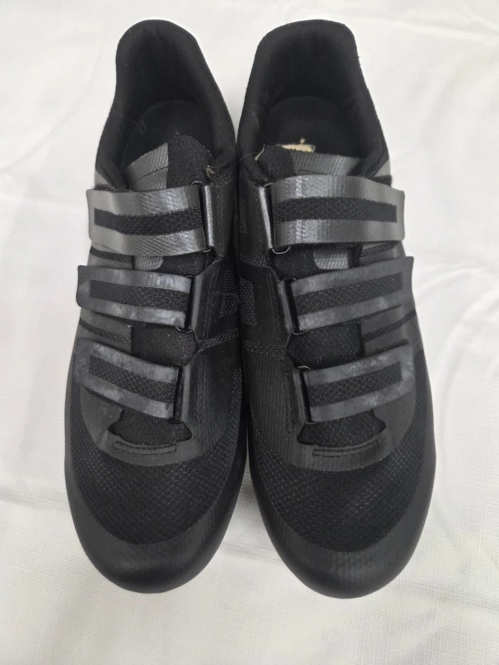 Pearl Izumi Quest Zapatos de Ciclismo de Carretera para Hombres EUR 48 Negros 3 Correas Sin Clip SPD Foto 1 de 4