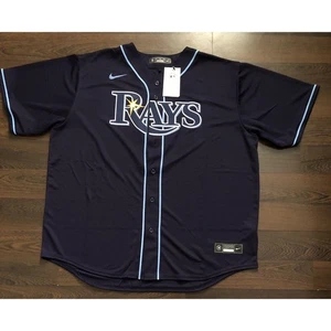 Nike Tampa Bay Rays Franco#5 Navy Cool Base Alternative Jersey Size XXL Men's - Picture 1 of 12