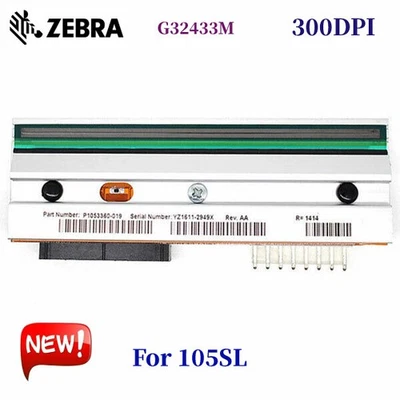 Print Head Compatible For Zebra 105SL Label Printer 300dpi G32433M - Image 1 of 4