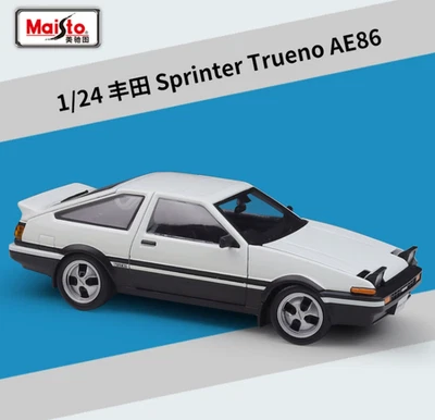 Maisto 1:24 Toyota Sprinter Trueno AE86 Diecast Model Car New in Box - Image 1 of 4