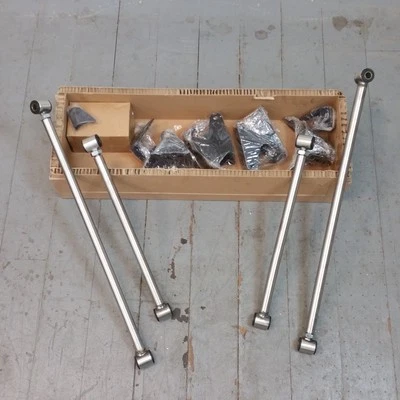 Stainless Steel Triangulated Full Size 4 Link Kit for 1949 - 1964 Studebaker - Image 1 of 4
