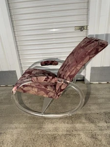 Charles Hollis Jones Lucite Rocking Chair MCM MidCentury Modern - Picture 1 of 5