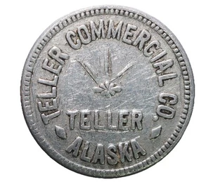 Teller Commercial Co Teller Alaska Good for $0.25 in Trade Token - Picture 1 of 2
