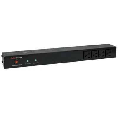 Cyberpower Rackbar Surge Suppressor Rm 1u Rkbs20st4f8r 20a 12-outlet - - Image 1 of 4