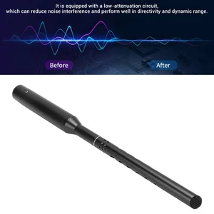 Professional Hanging Mic Super Cardioid Mic Clear Sound Quality Aluminum Al Fit - Picture 1 of 12