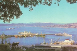 Chile Valparaiso Partial View Vintage Postcard - Picture 1 of 2