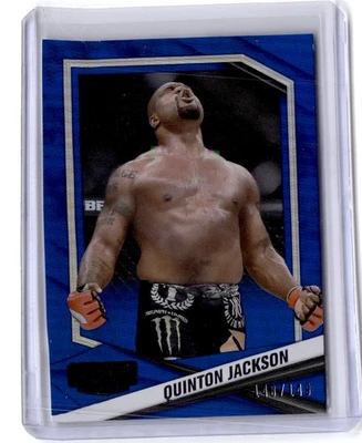 2025 Panini Combat Anthology #2 Quinton Jackson Blue - Image 1 of 2