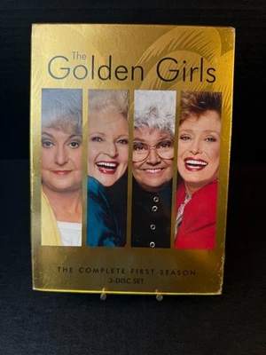 Brand New Sealed The Golden Girls Complete First Season 1 (DVD,2004) 3-Disc Set - Image 1 of 4