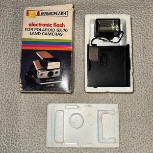 Vintage ITT Magic Flash für Polaroid SX-70 Land Cameras in OVP ungetestet - Bild 1 von 7