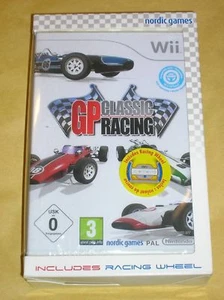 JEU WII / GP CLASSIC RACING + VOLANT / RARE / NEUF SOUS CELLO - Photo 1/1