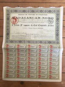 Anbau & Viehzucht MADACASCAR-NORD (MADAGASKAR) (C1) - Bild 1 von 1