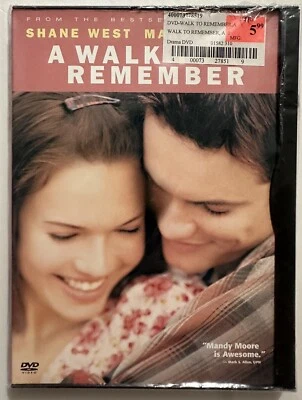 A Walk To Remember (DVD 2002) Snapcase Romance Mandy Moore Shane West Coyote NEW - Image 1 of 4