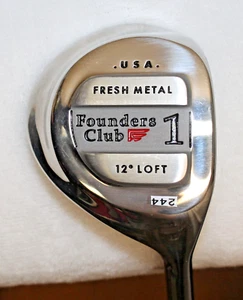 */New Founder's Club - Fresh Metal 12* #1 Driver - RH - Ladies Flex - Steel #244 - Picture 1 of 15