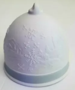 LLADRO 1994 Porcelian Winter Bell Ornament Made In Spain 17616 w/ Box - Picture 1 of 5
