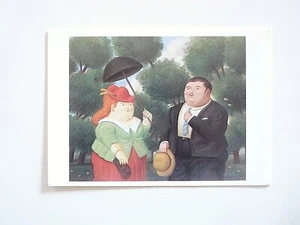 UNE CARTE POSTALE REPRODUCTION D'UNE OEUVRE DE BOTERO - Picture 1 of 1