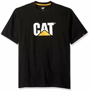 Caterpillar Men's CAT Short Sleeve Trademark Logo Pocket T-Shirt Tee - Imagen 1 de 1