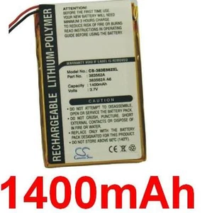 Batterie Li-Polymer 1400mAh Pour PALM Tungsten E TYPE UP383562A A6 - Photo 1 sur 1
