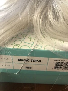 Estetica Design Magic Top-5 100% hand tied monofilament synthetic top hair piect - Picture 1 of 10