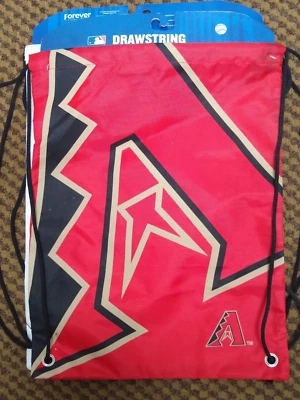 MLB ARIZONA DIAMONDBACKS DRAWSTRING BACKPACK LAUNDRY BAG CAMP BEACH - Image 1 of 2