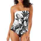 Tommy Bahama Hibicus Floral Tummy Control One-Piece Swimsuit Size 6