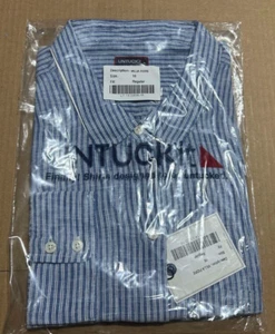 UNTUCKit Womens VILLA FIORE 100% Linen Button Down Shirt Long Sleeve Size 12 - Picture 1 of 3