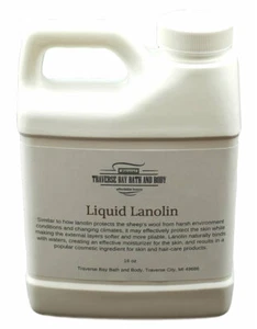 Lanolin oil 16 oz Lanolin oil softens the skin and is a good humectant. - Picture 1 of 12