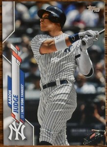 2020 Topps #7 Aaron Judge New York Yankees