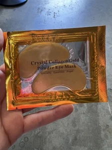 70 Pairs New Crystal Collagen Gold Powder Gel Eye Mask Anti Wrinkle Blemish - Picture 1 of 8