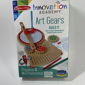 Melissa & Doug Art Gears Build It STEM Learning Innovation Academy Ages 8+ NEW - Picture 1 of 2