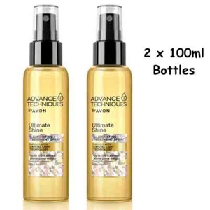 AVON ADVANCE TECHNIQUES ULTIMATE MIRROR SHINE ILLUMINATING TREATMENT SPRAY-100ml - Picture 1 of 3